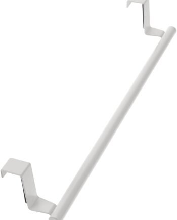 Stainless Steel Over-the-Door Single-Bar Towel Rack