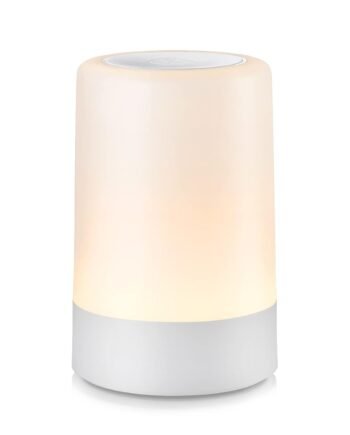 Portable USB Rechargeable LED Touch Nursery Night Light, Warm Dimmable, Eye-Caring