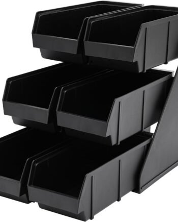 3-Tier Self-Service Spice Rack with 6 Containers