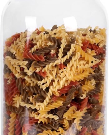 1-Gallon Glass Jar with Airtight Lid and Anti-Skid Bottom