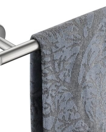 Wall-Mounted Single-Bar Towel Rack