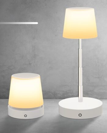USB Rechargeable Touch LED Table Lamp, Extendable Arm, Dimmable