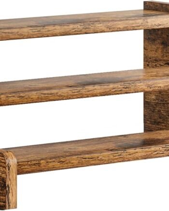 3-Tier Wooden Tiered Countertop Spice Rack