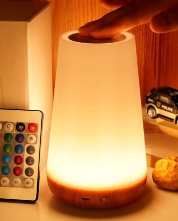 Portable Touch Night Light, 5 Brightness, 13 RGB Colors