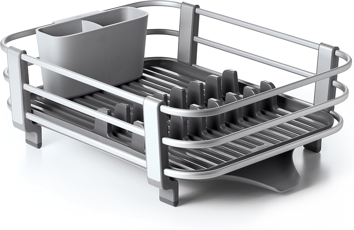 Rust-Resistant Aluminum Kitchen Cutlery Drainer