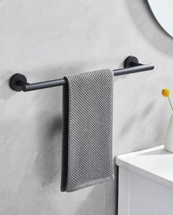 Single-Bar Bathroom Towel Rack